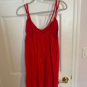 New In; Red shift dress